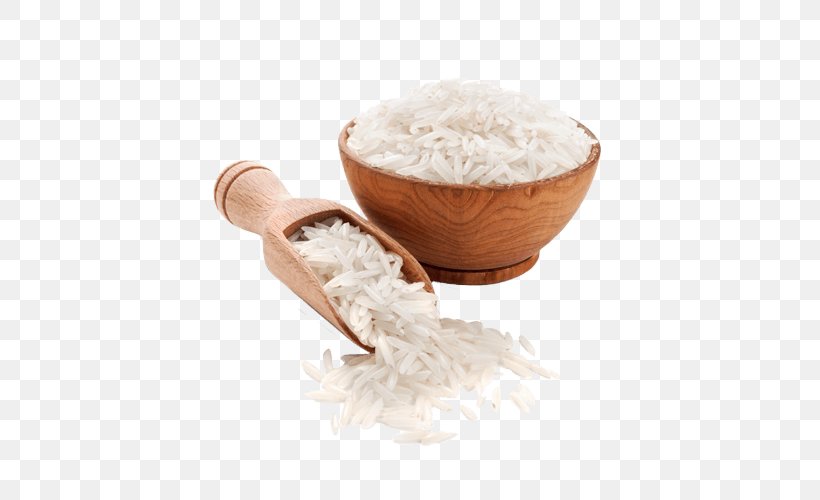Basmati White Rice Ponni Rice Food, PNG, 500x500px, Basmati, Cereal, Commodity, Fleur De Sel, Flour Download Free