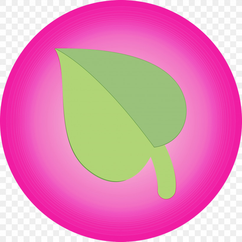 Green Pink Leaf Circle Magenta, PNG, 3000x3000px, Organic Food, Balloon, Circle, Green, Leaf Download Free