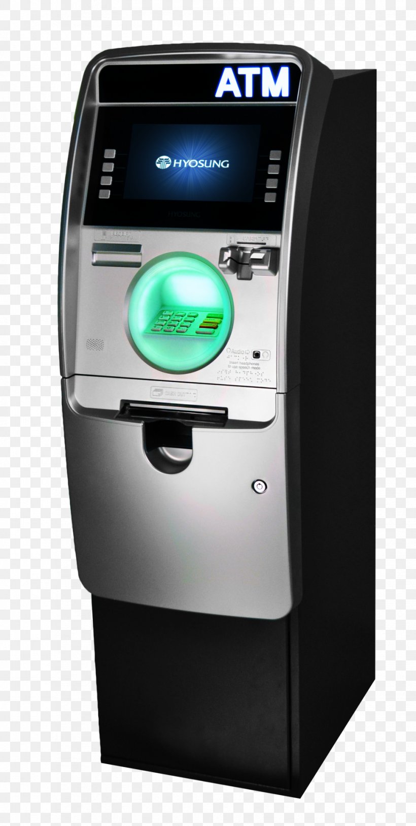 Automated Teller Machine Halo Nautilus Hyosung ATM Innovation, PNG, 968x1920px, Automated Teller Machine, Business, Card Reader, Electronic Device, Electronic Lock Download Free
