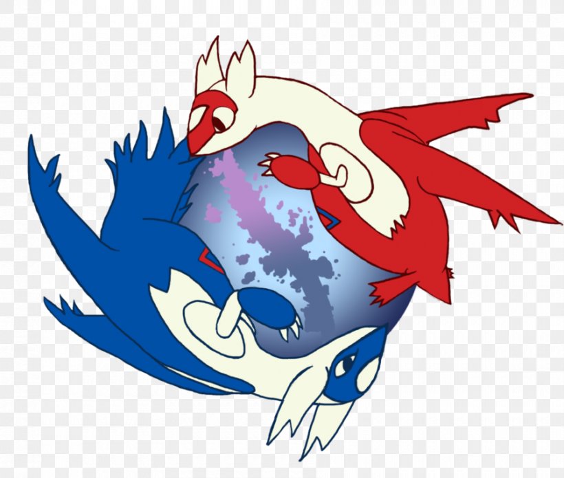 Latias Latios Yin And Yang Pokémon Aeon, PNG, 900x763px, Latias, Aeon, Art, Artwork, Beak Download Free