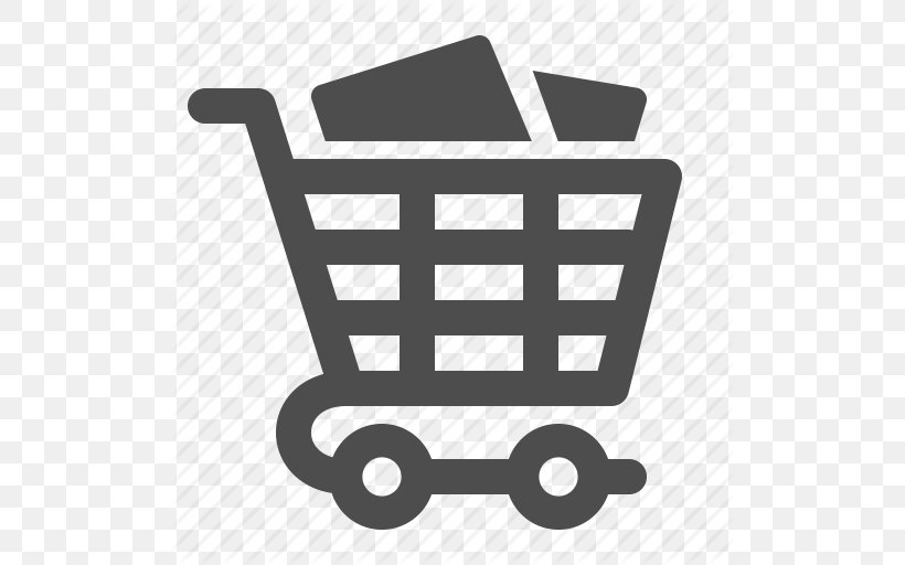 Shopping Cart Online Shopping Website, PNG, 512x512px, Shopping Cart, Black And White, Brand, Cart, Ecommerce Download Free