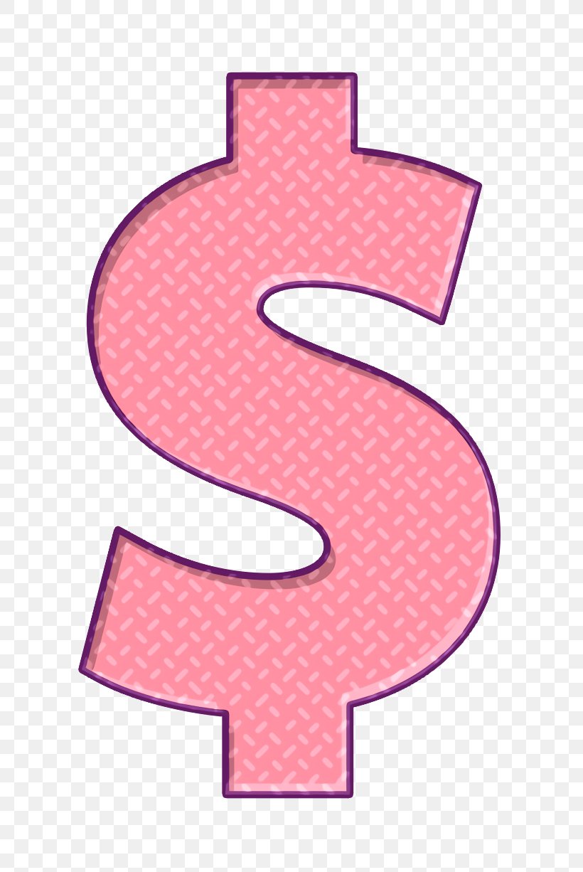 Dollars Icon, PNG, 710x1226px, Dollars Icon, Material Property, Number, Pink, Symbol Download Free