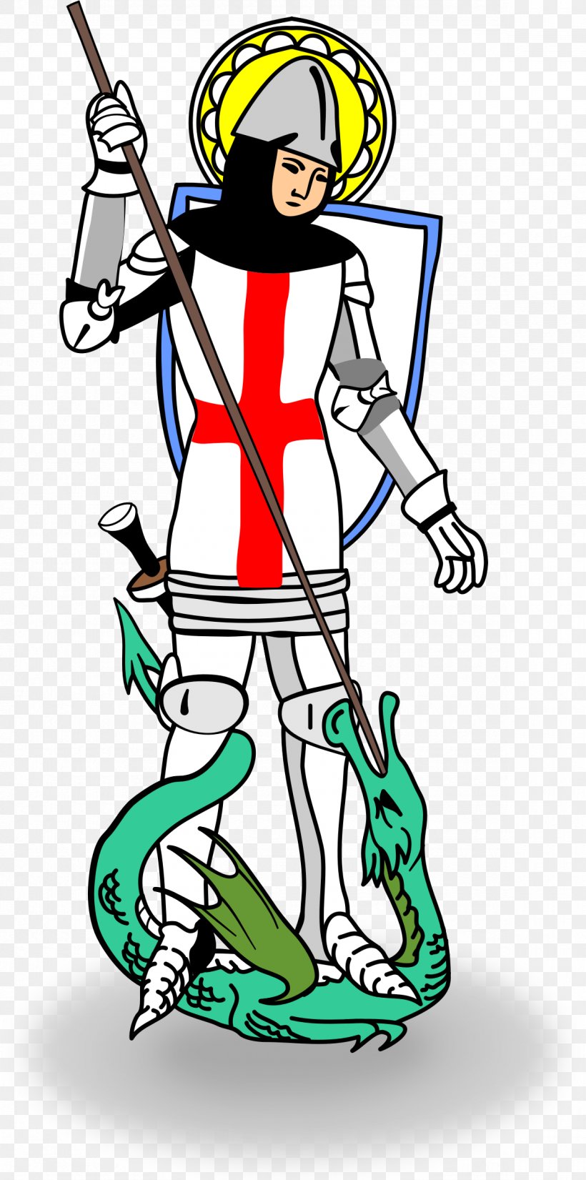 Saint George And The Dragon Clip Art, PNG, 1180x2376px, Saint George And The Dragon, Area, Art, Artwork, Clothing Download Free