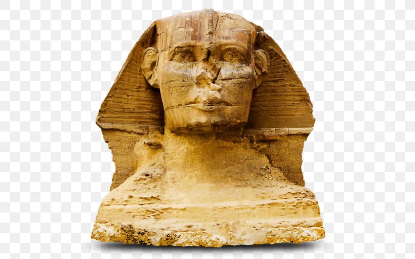 Great Sphinx Of Giza Great Pyramid Of Giza Saqqara Egyptian Pyramids Cairo, PNG, 512x512px, Great Sphinx Of Giza, Ancient Egypt, Ancient Egyptian Architecture, Ancient History, Archaeological Site Download Free