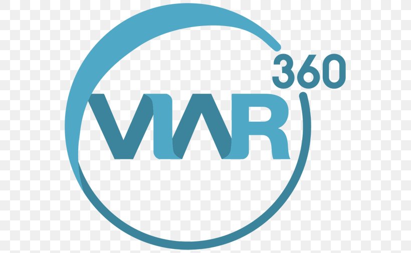 Logo Virtual Reality Trademark VIAR Inc. Brand, PNG, 575x505px, Logo, Aqua, Area, Blue, Brand Download Free