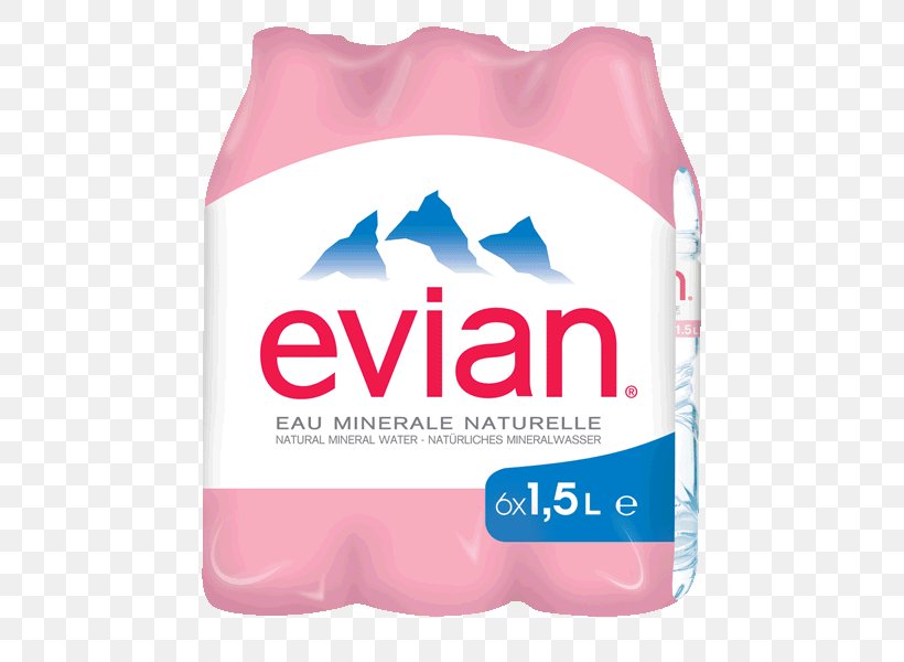 Carbonated Water Evian Mineral Water Fizzy Drinks, PNG, 800x600px, Carbonated Water, Bottle, Brand, Eau Plate, Evian Download Free