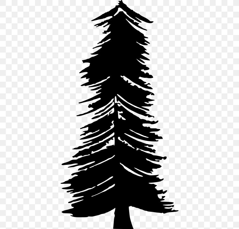 Christmas Tree Desktop Wallpaper Clip Art, PNG, 406x785px, Christmas, Black And White, Branch, Christmas Lights, Christmas Ornament Download Free