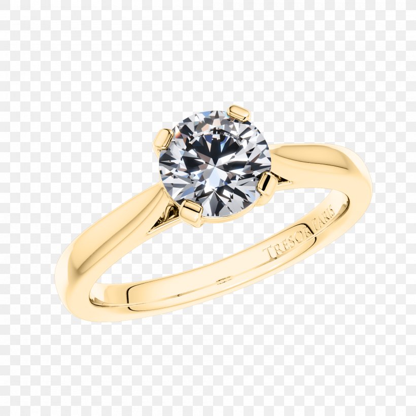 Engagement Ring Wedding Ring Jewellery Brilliant, PNG, 2000x2000px, Ring, Body Jewelry, Brilliant, Colored Gold, Diamond Download Free