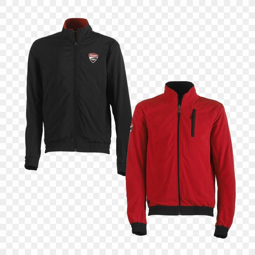 Jacket Polar Fleece T-shirt Blouson Ducati, PNG, 1200x1200px, Jacket, Black, Blouson, Bluza, Clothing Download Free