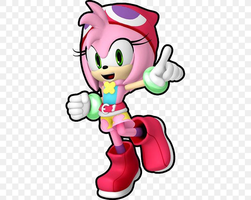 Sonic Runners Amy Rose Sonic CD Sonic Heroes Sonic The Hedgehog, PNG, 392x654px, Watercolor, Cartoon, Flower, Frame, Heart Download Free