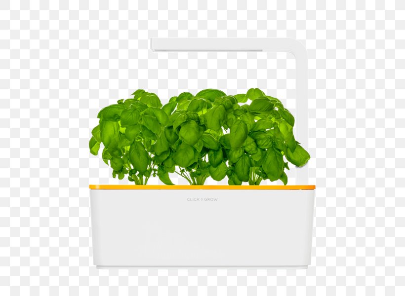 Gardening Click & Grow Herb Kitchen Garden, PNG, 600x600px, Garden, Basil, Click Grow, Flowerpot, Forest Gardening Download Free