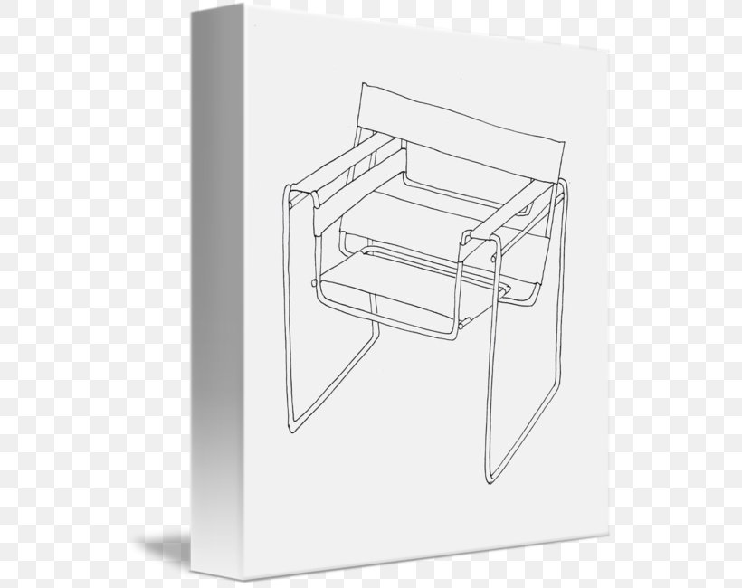Wassily Chair Drawing Table, PNG, 538x650px, Wassily Chair, Art, Black And White, Chair, Drawing Download Free