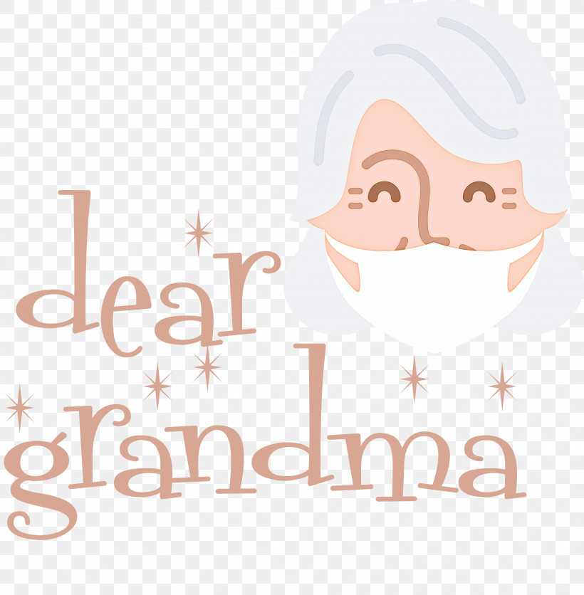 Hello Grandma Dear Grandma, PNG, 2942x3000px, Logo, Behavior, Cartoon, Character, Happiness Download Free