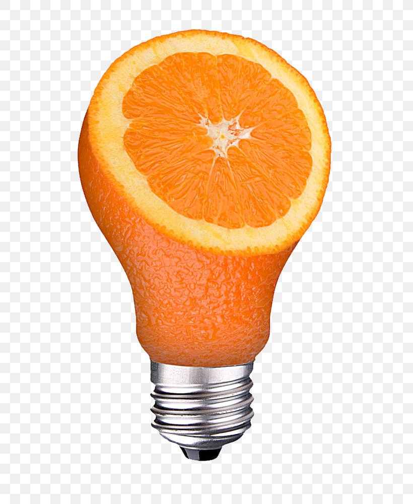 Incandescent Light Bulb Orange Electric Light, PNG, 664x1000px, Light, Christmas Lights, Electric Light, Fruit, Glare Download Free