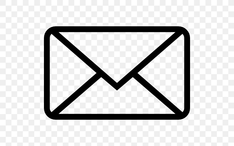 Mail Envelope Symbol, PNG, 512x512px, Mail, Area, Black, Black And White,  Email Download Free