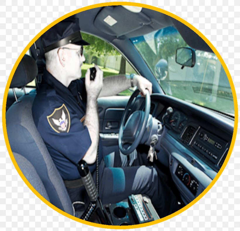 Police Officer In Car Motor Vehicle Steering Wheels, PNG, 835x807px, Car, Automotive Design, Automotive Exterior, Car Door, Driving Download Free