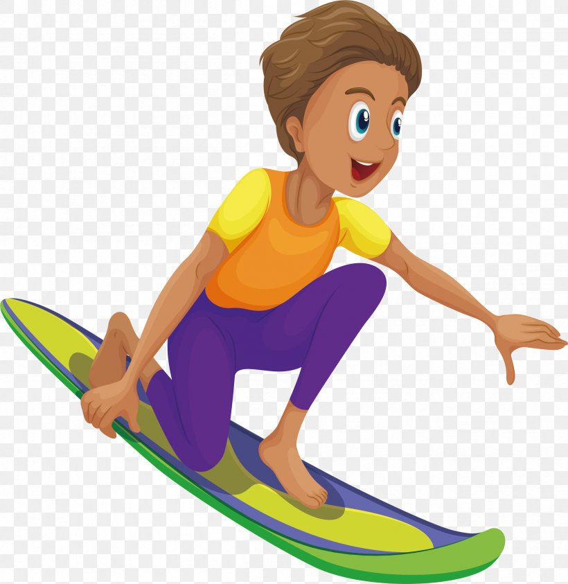 Surfing Royalty-free Stock Illustration Illustration, PNG, 2404x2474px, Surfing, Arm, Art, Cartoon, Child Download Free