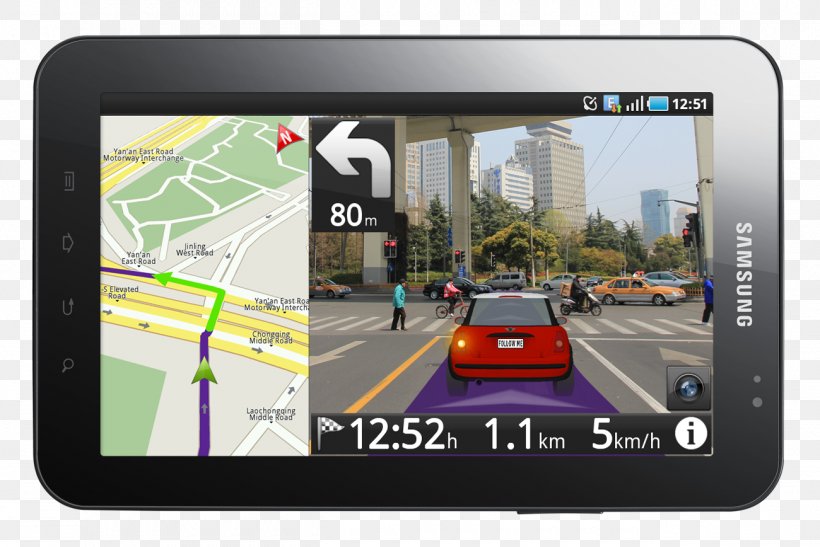 U.S. Route 66 GPS Navigation Systems Google Maps Navigation Android, PNG, 1300x868px, Us Route 66, Android, Augmented Reality, Automotive Navigation System, Display Device Download Free