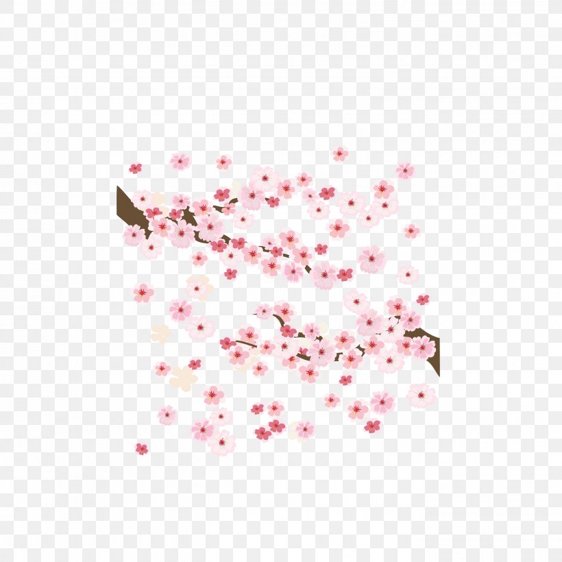 Cherry Blossom Clip Art, PNG, 2729x2729px, Cherry Blossom, Blossom, Cherry, Flower, Heart Download Free