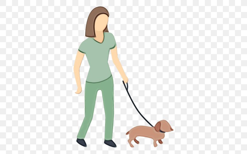 Dog Walking Leash Cartoon Dog Sporting Group, PNG, 512x512px, Watercolor, Cartoon, Dog, Dog Breed, Dog Walking Download Free