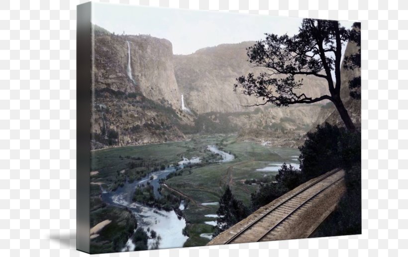 Hetch Hetchy Reservoir Yosemite Valley Nature Reserve Park, PNG, 650x516px, Hetch Hetchy, Art, Bank, Drawing, Escarpment Download Free