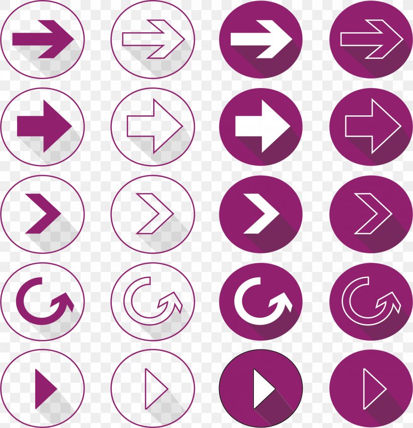 Pointer Arrow Euclidean Vector Icon, PNG, 1710x1774px, Pointer, Breadcrumb, Button, Cursor, Magenta Download Free