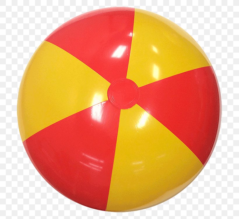 Beach Ball Red Yellow, PNG, 750x750px, Beach Ball, Ball, Beach, Color, Guarantee Download Free