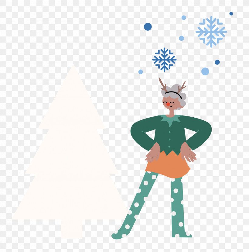 Christmas Party, PNG, 2472x2500px, Christmas, Cartoon, Character, Christmas Day, Christmas Ornament M Download Free