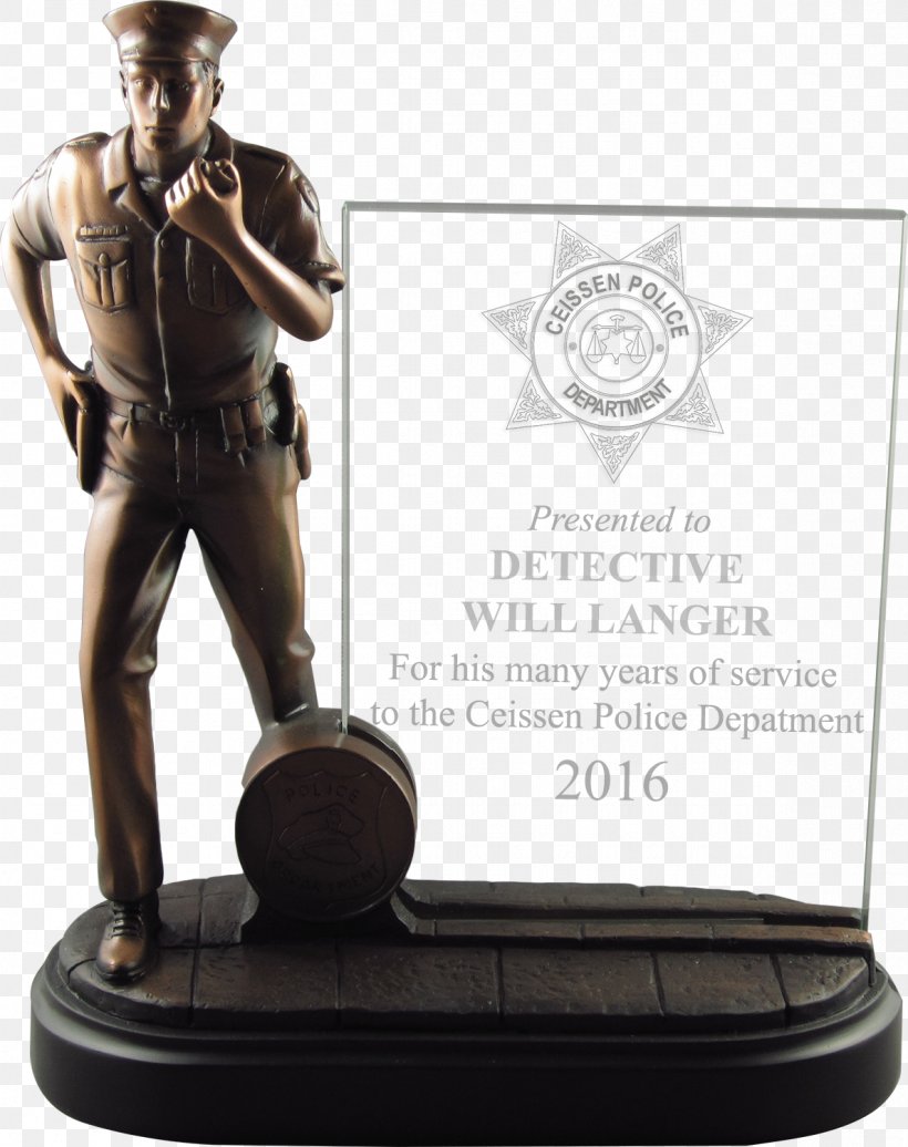 Police Law Enforcement Award Bronze Figurine, PNG, 1187x1500px, Police, Army Officer, Award, Bronze, Commemorative Plaque Download Free
