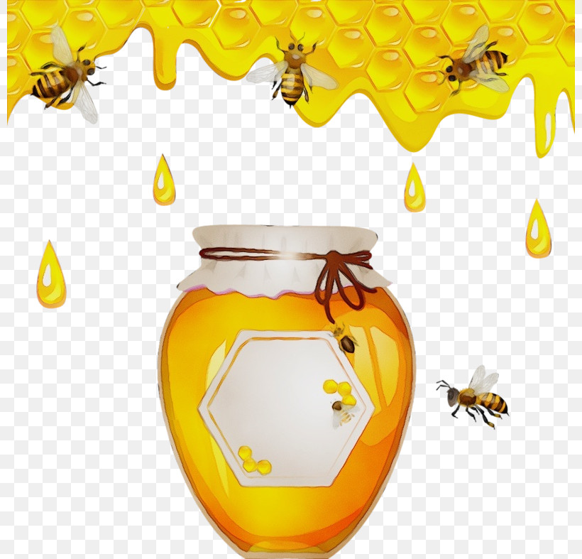 Savior Of The Honey Feast Day Honey Bees Decoupage Drawing, PNG, 800x787px, Watercolor, Bee Pollen, Bees, Decoupage, Drawing Download Free