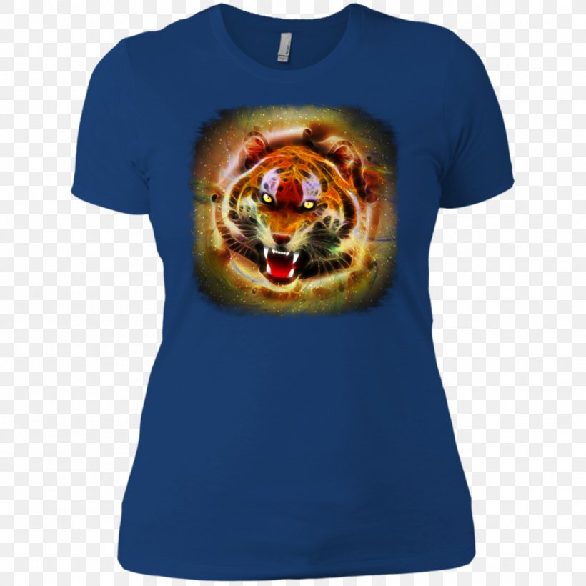 Tiger T-shirt Stock Photography Roar, PNG, 1155x1155px, Tiger, Art, Canvas, Digital Art, Neck Download Free
