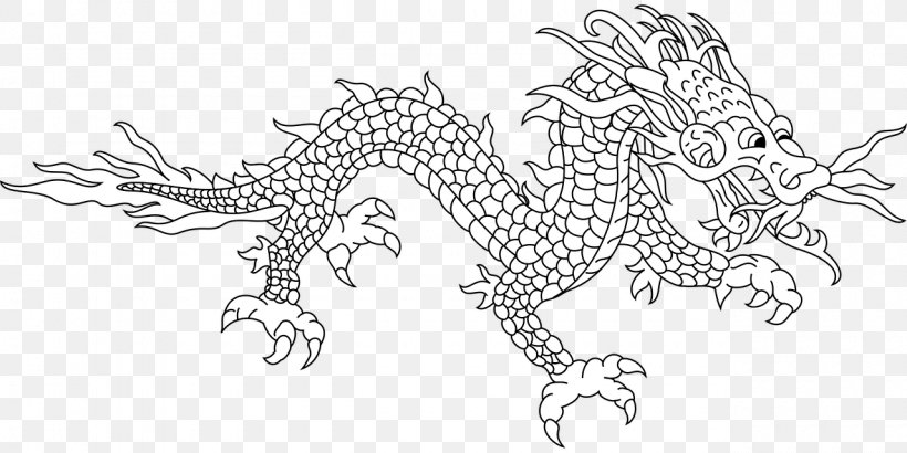 Download China Chinese Dragon Coloring Book Mythology Png 1280x640px China Adult Animal Figure Art Artwork Download Free