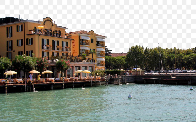 Lake Garda Tourist Attraction Resort Vacation, PNG, 820x512px, Lake Garda, Canal, City, Gratis, Italy Download Free