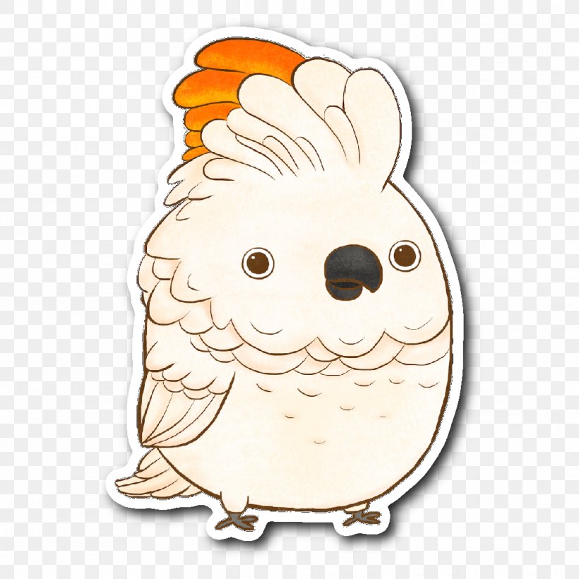 Owl Bird Lutino Cockatiel Cockatoo, PNG, 1064x1064px, Owl, Beak, Bird, Bird Of Prey, Cartoon Download Free