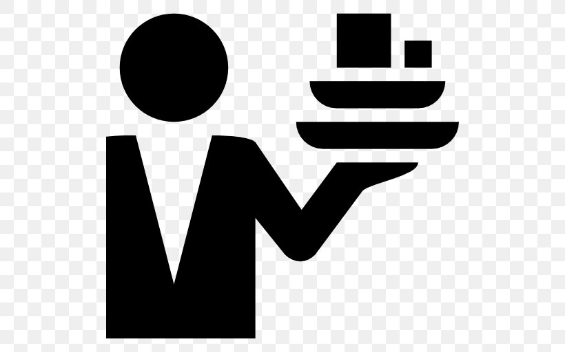Waiter Symbol, PNG, 512x512px, Waiter, Black, Black And White, Brand, Drink Download Free