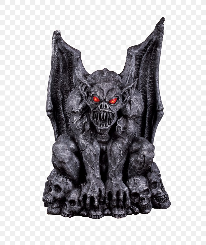 Gargoyle Statue Sculpture Costume Halloween, PNG, 650x975px, Gargoyle, Art, Costume, Fictional Character, Figurine Download Free