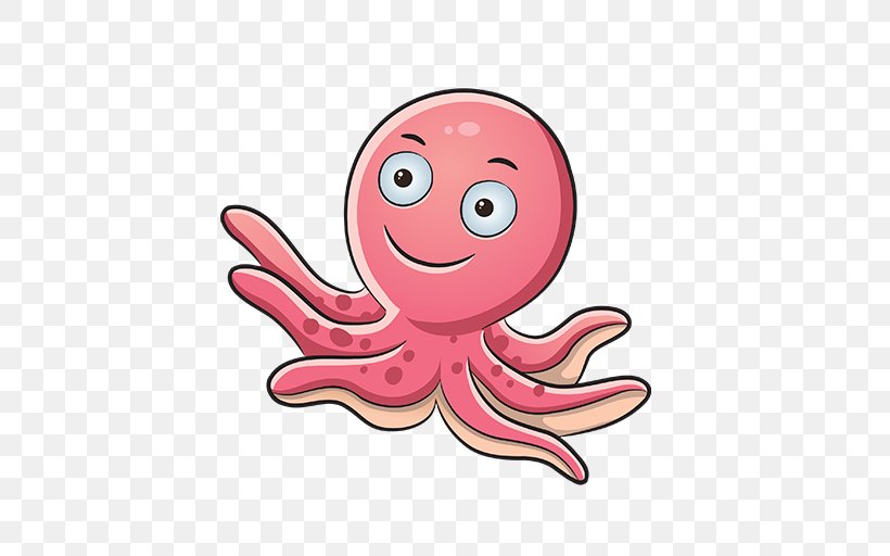 Octopus Coleoids Sea Aquatic Animal, PNG, 512x512px, Watercolor, Cartoon, Flower, Frame, Heart Download Free