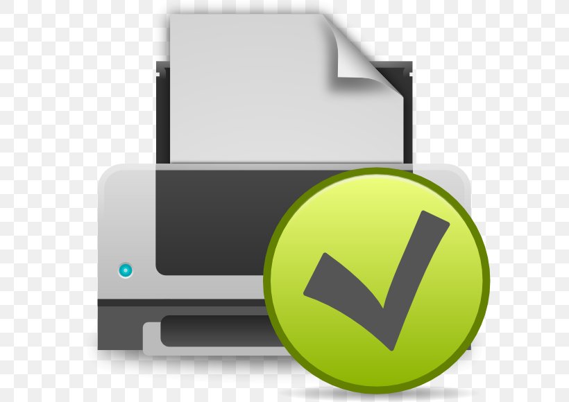 Printer Printing Clip Art, PNG, 600x580px, Printer, Brand, Computer Icon, Green, Inkjet Printing Download Free