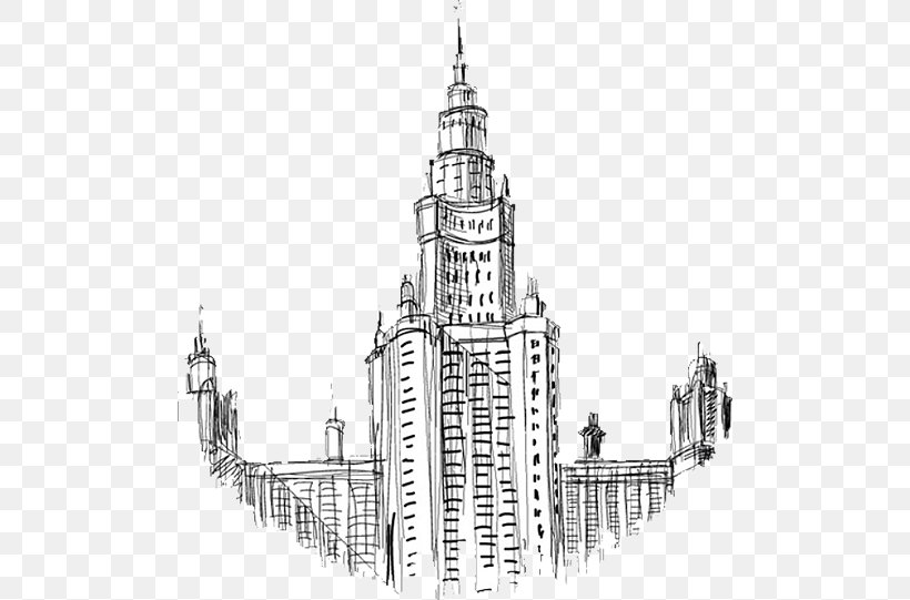 Black And White T-shirt Muzhskiye Futbolki, PNG, 500x541px, Black And White, Architecture, Building, Drawing, Facade Download Free