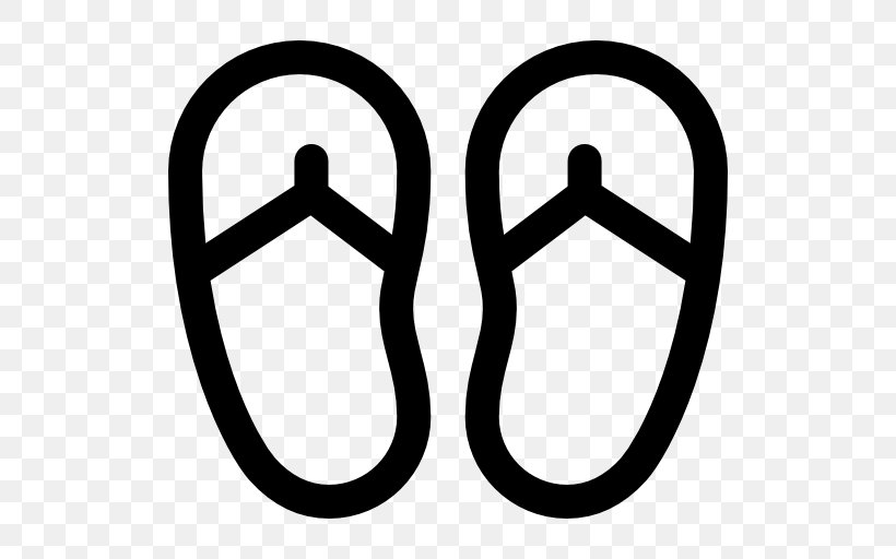 Chanclas, PNG, 512x512px, Fashion, Area, Black And White, Sandal, Symbol Download Free