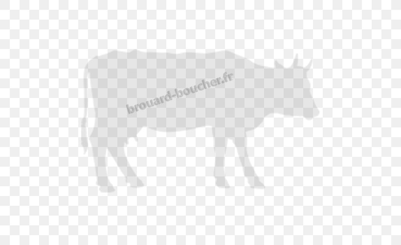 Ox Cattle Goat White Pack Animal, PNG, 500x500px, Cattle, Black And White, Cattle Like Mammal, Cow Goat Family, Fauna Download Free