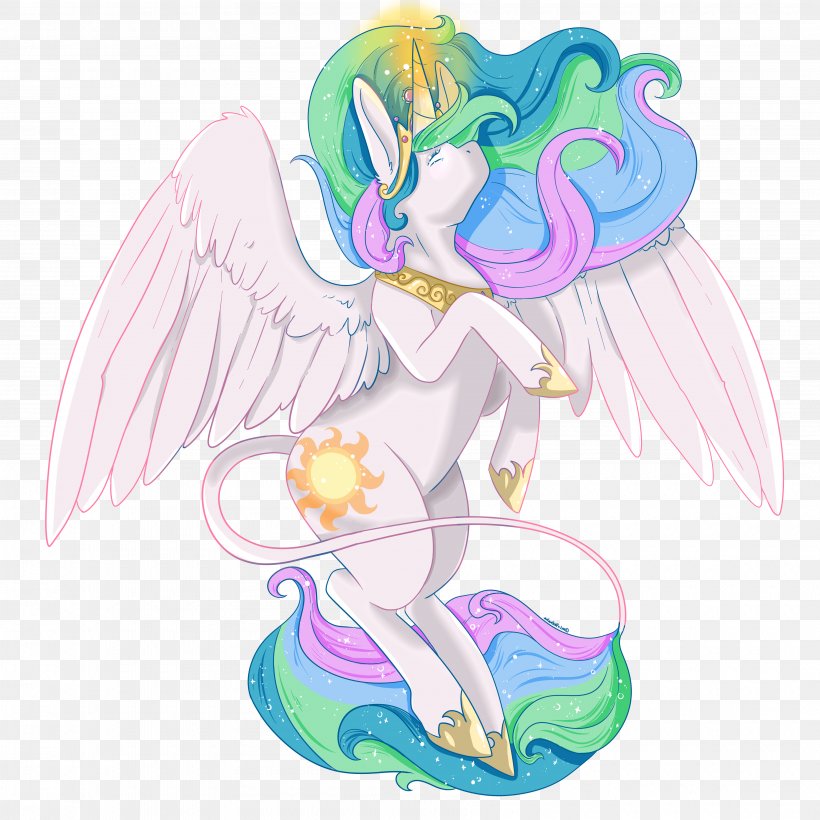 Princess Celestia Princess Luna DeviantArt Pony, PNG, 3600x3600px, Princess Celestia, Angel, Art, Art Museum, Cartoon Download Free