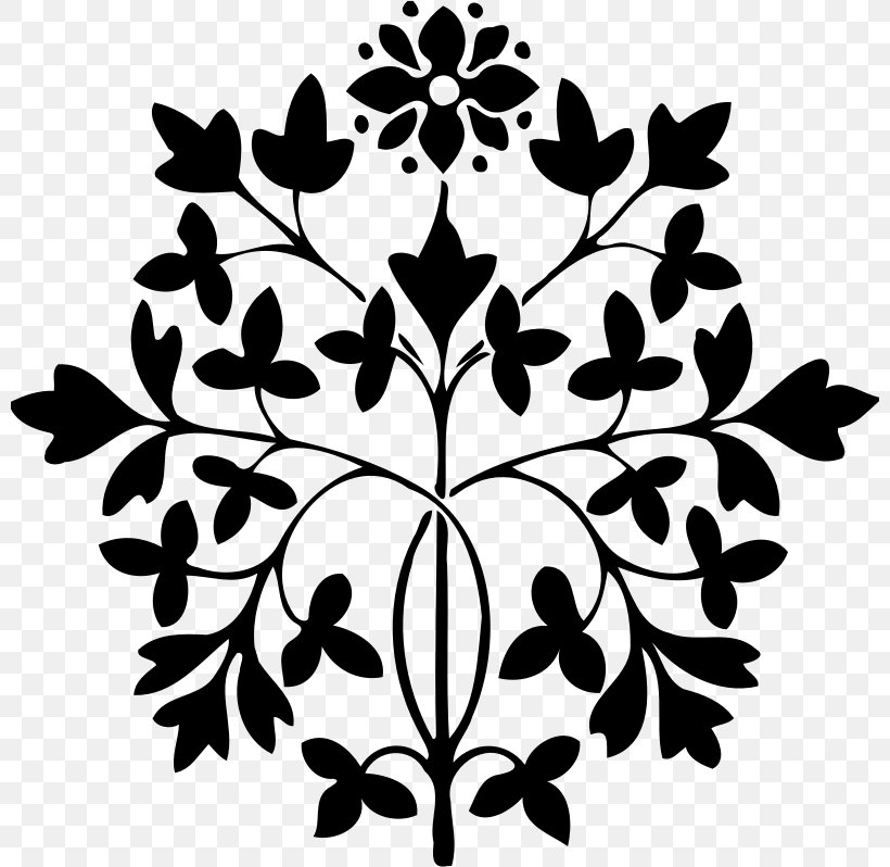 Clip Art, PNG, 800x798px, Floral Design, Black And White, Branch, Flora, Flower Download Free
