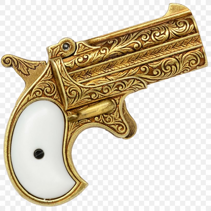 Derringer Pistol Firearm Weapon Gun Barrel, PNG, 1000x1000px, Derringer, Brass, Caliber, Cartridge, Firearm Download Free