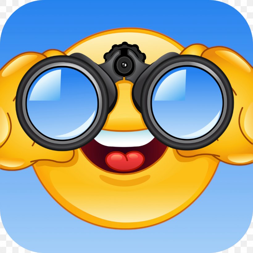 Emoticon Smiley Clip Art, PNG, 1024x1024px, Emoticon, Binoculars, Eyewear, Glasses, Goggles Download Free
