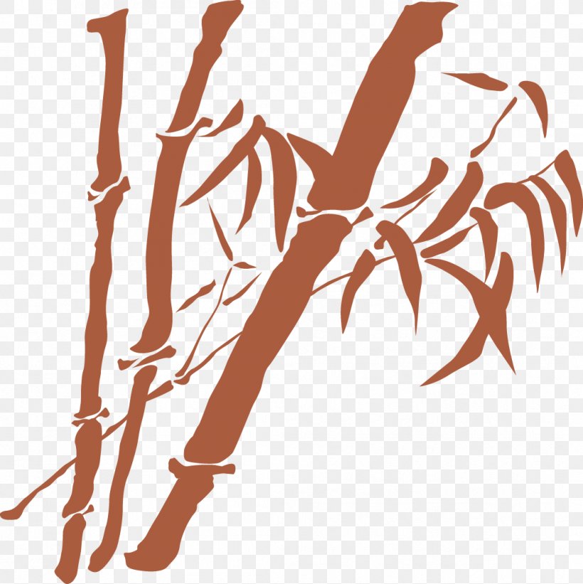 Bamboo Painting Illustration, PNG, 1058x1060px, Bamboo, Arm, Art, Branch, Chinese Painting Download Free