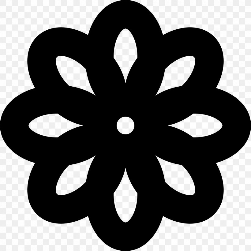 Black And White Symbol Clip Art, PNG, 2400x2400px, Black And White, Art, Business Cards, Drawing, Flower Download Free