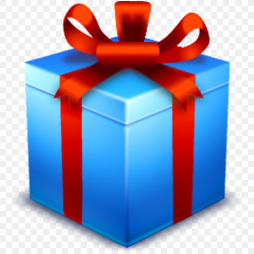 Christmas Gift Icon, PNG, 1024x1024px, Gift, Blue, Box, Christmas, Christmas Gift Download Free