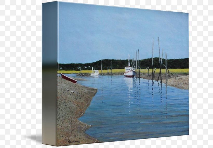 Boat Water Resources Painting Picture Frames, PNG, 650x572px, Boat, Calm, Dock, Inlet, Painting Download Free