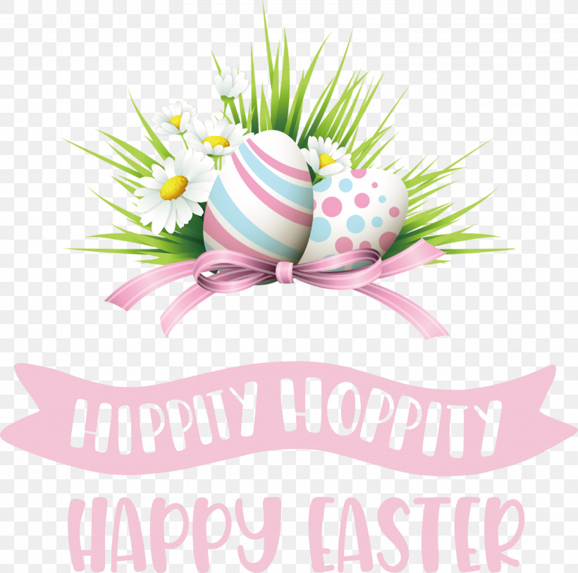 Hippity Hoppity Happy Easter, PNG, 3000x2978px, Hippity Hoppity, Easter Basket, Easter Bunny, Easter Egg, Egg Download Free